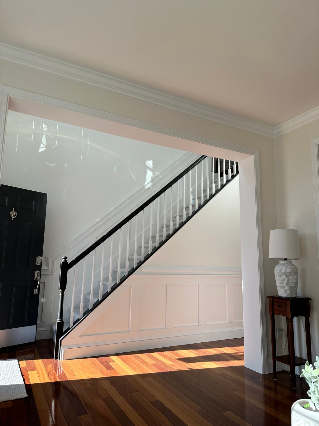 Updating Our Foyer With Painted Stair&nbsp;Railings